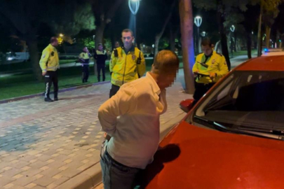 Bursa'da alkollü sürücü patlak lastikle kaçtı, polisi peşinde pervane etti