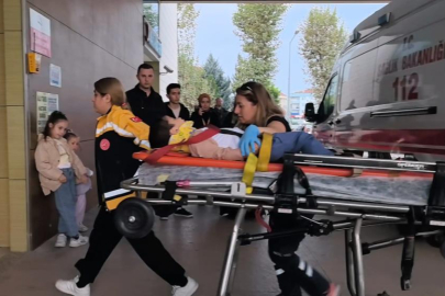 İnegöl'de 3. kattan düşen 5 yaşındaki çocuk ağır yaralandı