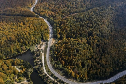 Kütahya'da mest eden sonbahar renkleri