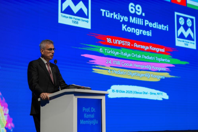 Sağlık Bakanı Memişoğlu, KKTC’de 69. Türkiye Millî Pediatri Kongresi’ne katıldı