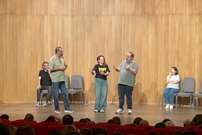 Uludağ'da doğaçlama tiyatro rüzgârı