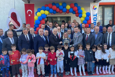 Rıfat Hisarcıklıoğlu Gemlik'te TOBB Anaokulu açılışına katıldı