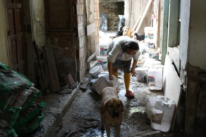 Ev sahibiyle kiracının 'çöplüğe dönmüş bahçe' kavgası