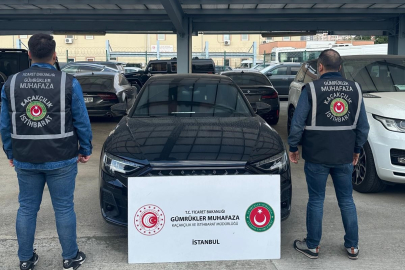 Ticaret Bakanlığı'ndan 288 milyon liralık lüks araç operasyonu