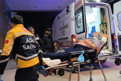 Bursa'da otobüsün çarptığı adam ağır yaralandı