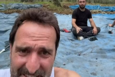 Çakallarla Dans’ın Köfte Necmi’si ilk zeytin hasadını yaptı