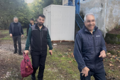 Bursa'da 4 kafadarın kestane keyfi mahsur kalmalarıyla son buldu