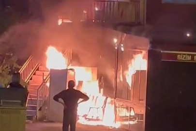 Mudanya’da korkutan yangın