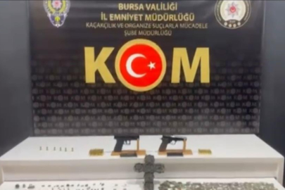 Bursa'da yatak odasından Bizans ve Osmanlı dönemine ait hazine çıktı