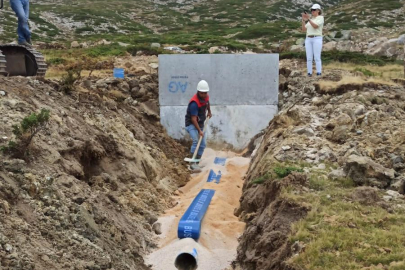Uludağ’ın içme suyu hattı yenilendi