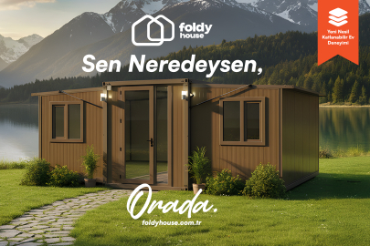 Yeni Nesil Katlanabilir Ev Deneyimi: Foldy House