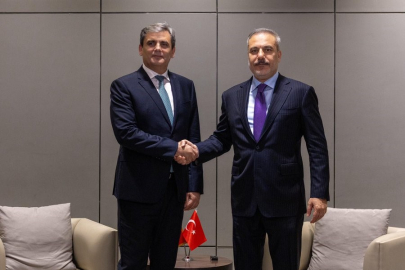 Bakan Fidan, Karadağlı mevkidaşı ile bir araya geldi