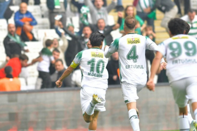 Bursaspor uzatmada güldü