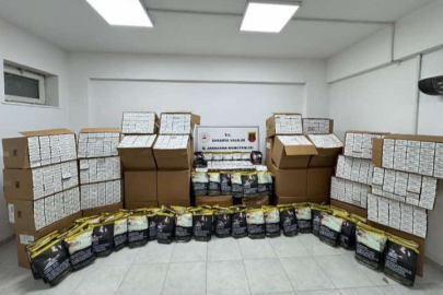 1 milyon liralık kaçak tütün operasyonu