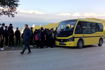 Bursa'da okul yolunda çile: Öğrenciler korkuyla gidip geliyor