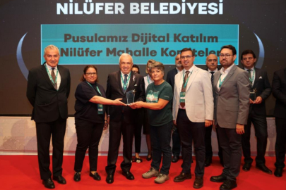 Nilüfer Belediyesi’ne Ekim ayında ödül yağdı