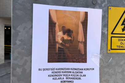 "Kızlarınızı bu adamdan uzak tutun" yazılı afişler ortalığı karıştırdı