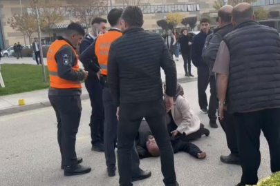 Bursa'da hastane önünde feci kaza