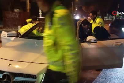 Bursa'da polis ekiplerinden kaçan alkollü sürücüye rekor ceza