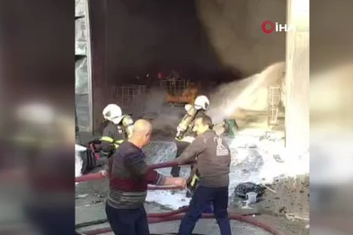 6 kişinin öldüğü yangınının ilk anlarına ait görüntüler ortaya çıktı