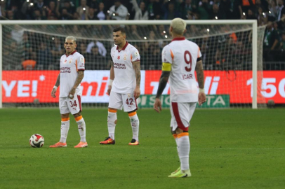 Galatasaray, Süper Lig'de 19 maç sonra mağlup oldu