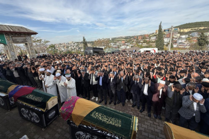 Kocaeli'deki tesiste ölen 6 kişi, son yolculuklarına uğurlandı