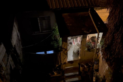 Bahçeye çıkan kadın cesetle karşılaştı