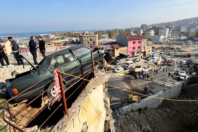 Belediyeye ait kamyonet az kalsın faciaya yol açıyordu