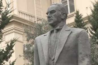 Ulu Önder Atatürk vefatının 87'inci yıl dönümünde Bakü'de anıldı