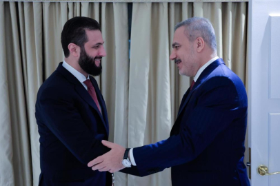 Bakan Fidan, Suriye Devlet Başkanı eş-Şara ile bir araya geldi