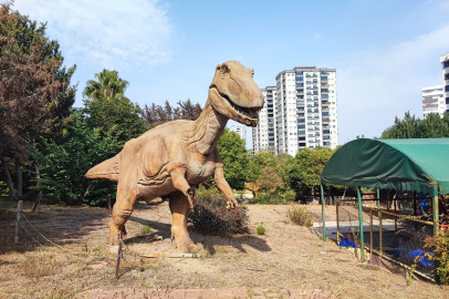 Milyonlarca lira harcanan Dinazor Park çürümeye terk edildi