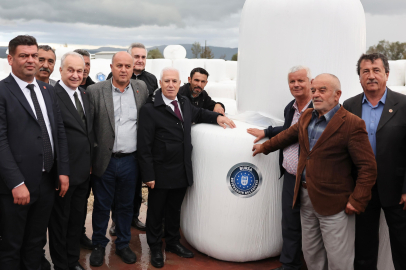 Bursalı çiftçilere silaj paketleme desteği