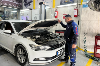 Ustasından araç sürücülerine kış öncesi uyarı