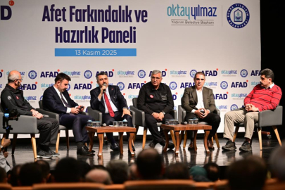Yıldırım'da afetlere hazırlık paneli