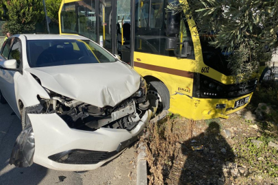 Bursa'da izne gelen uzman çavuş trafik kazasında yaralandı