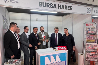 Bursa Haber standına yoğun ilgi