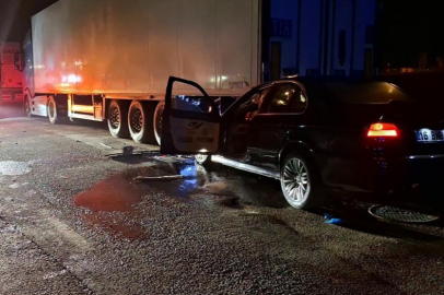 Bursa'da feci kazadan acı haber geldi : Sürücü hayatını kaybetti