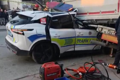 Trafik kazasında şehit olan polis memurunun kimliği belli oldu