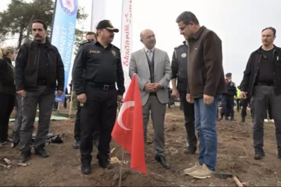 Bursa’da şehitler anısına fidan dikildi