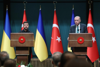 Cumhurbaşkanı Erdoğan ve Zelenskiy'den ortak basın açıklaması