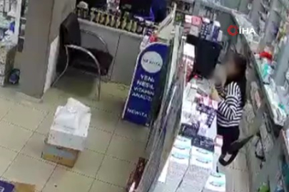 Bursa'da yaşanan cinsel saldırı kamerada