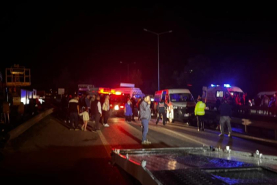 Bursa’da zincirleme kaza: 1 ölü, 13 yaralı