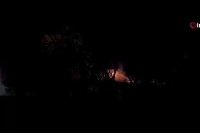 Bursa'da kafede çıkan yangın işletmeyi küle çevirdi