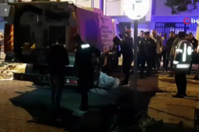 Bursa'da çöp kamyonu geri gelirken yaşlı adamı ezdi