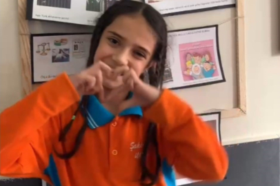 İnegöl'de öğrencilerden anlamlı 24 Kasım kutlaması