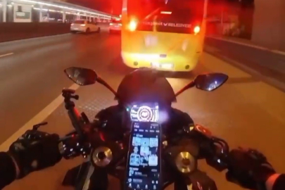 "Allah'ım sana geliyorum" dedi, belediye otobüsüne çarptı