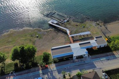 İznik'teki bazilika havadan görüntülendi...Bazilika için yeni statü