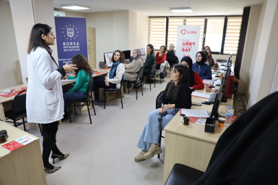 Üreten kadınlara büyükşehir desteği