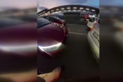 Bursa'da kadın sürücüler arasında yol verme kavgası