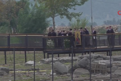 İznik Gölü'nde hareketli saatler